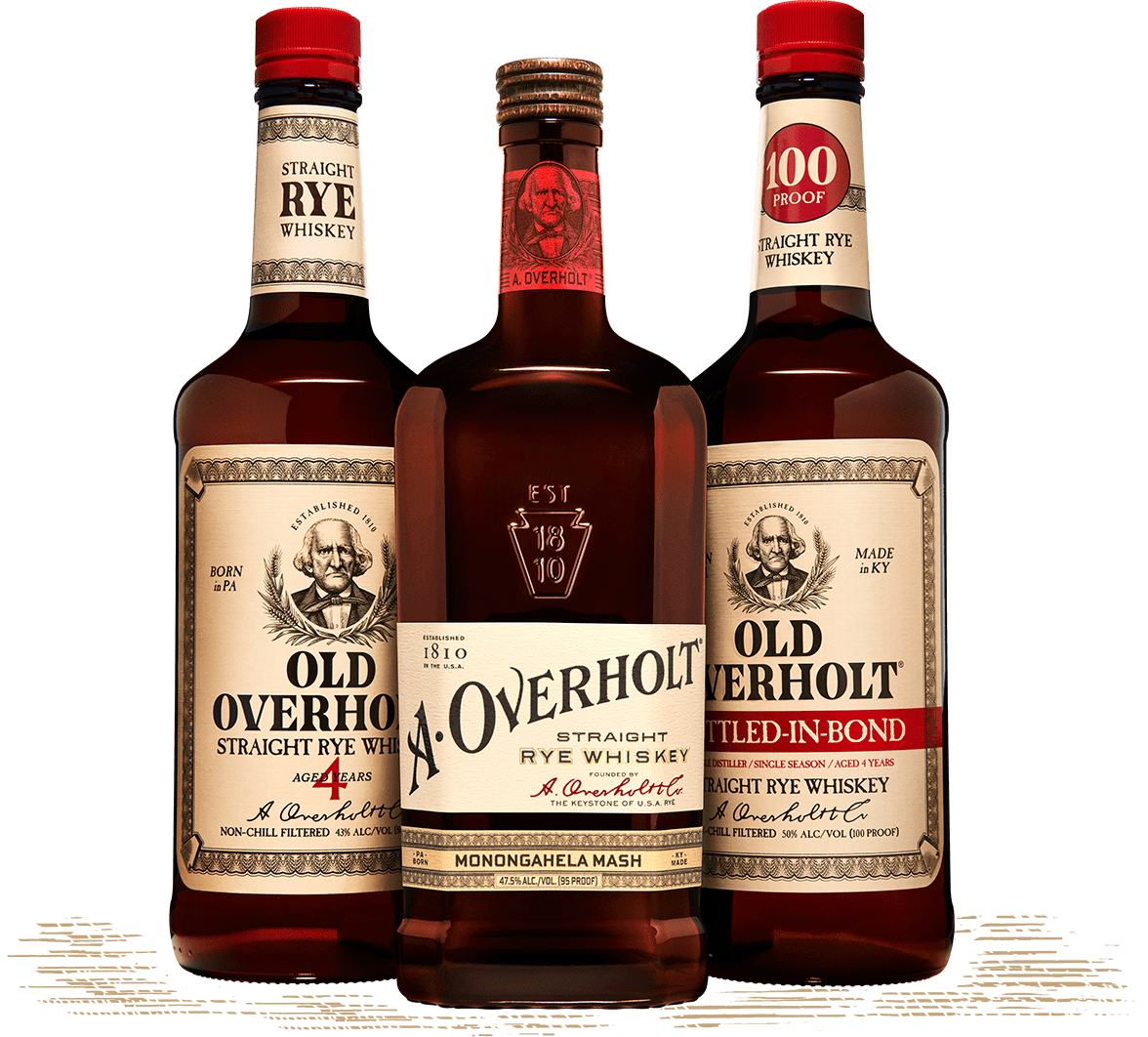 Overholt bottles